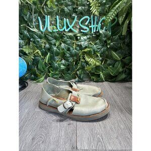 Satorisan Benirras Green Premium Leather Shoes Size 7, EUR 38